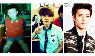 exo儿时照片,从青涩少年到闪耀明星的成长轨迹