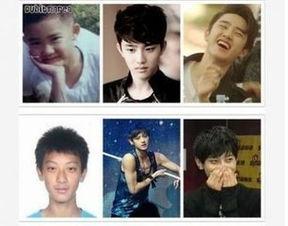 exo儿时照片,从青涩少年到闪耀明星的成长轨迹  第2张