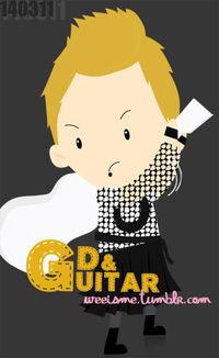 权志龙简笔画图片 第2张 权志龙简笔画图片 第2张